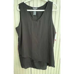 NWT Chelsea and Theodore tank blouse sz XL